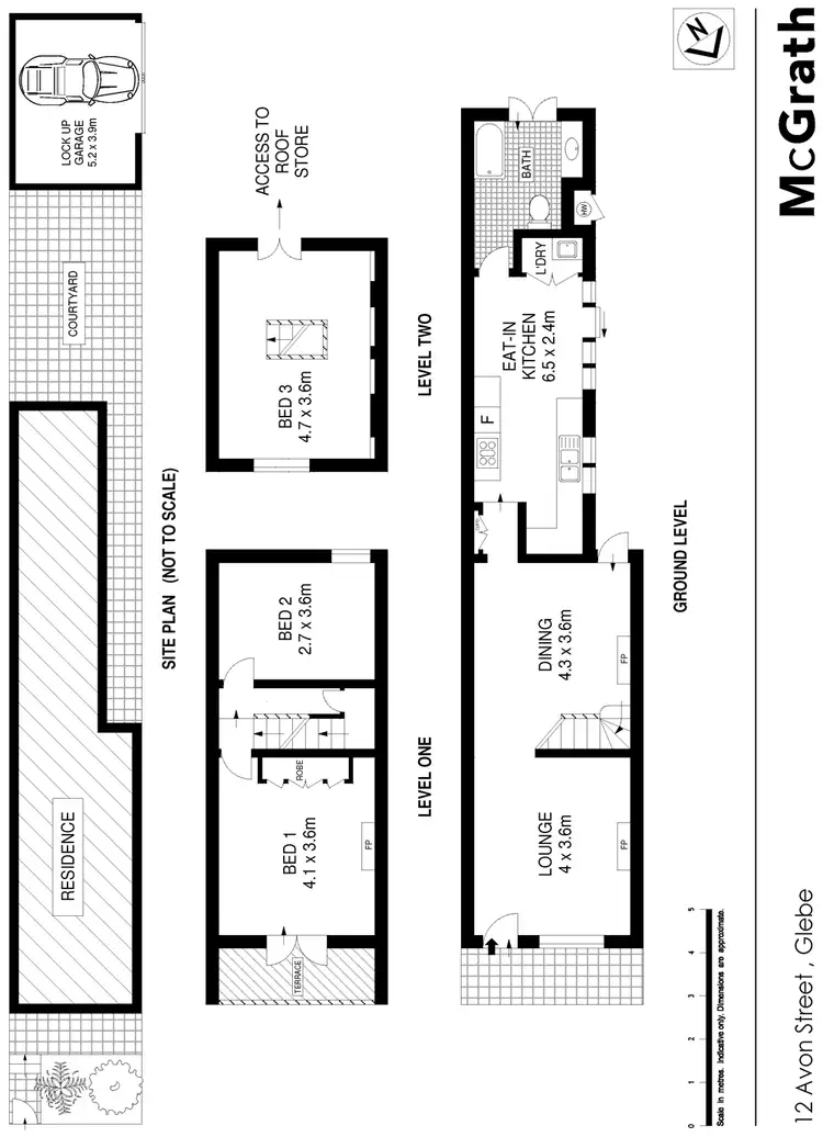 Floorplan of Homely house listing, 12 Avon Street, Glebe NSW 2037