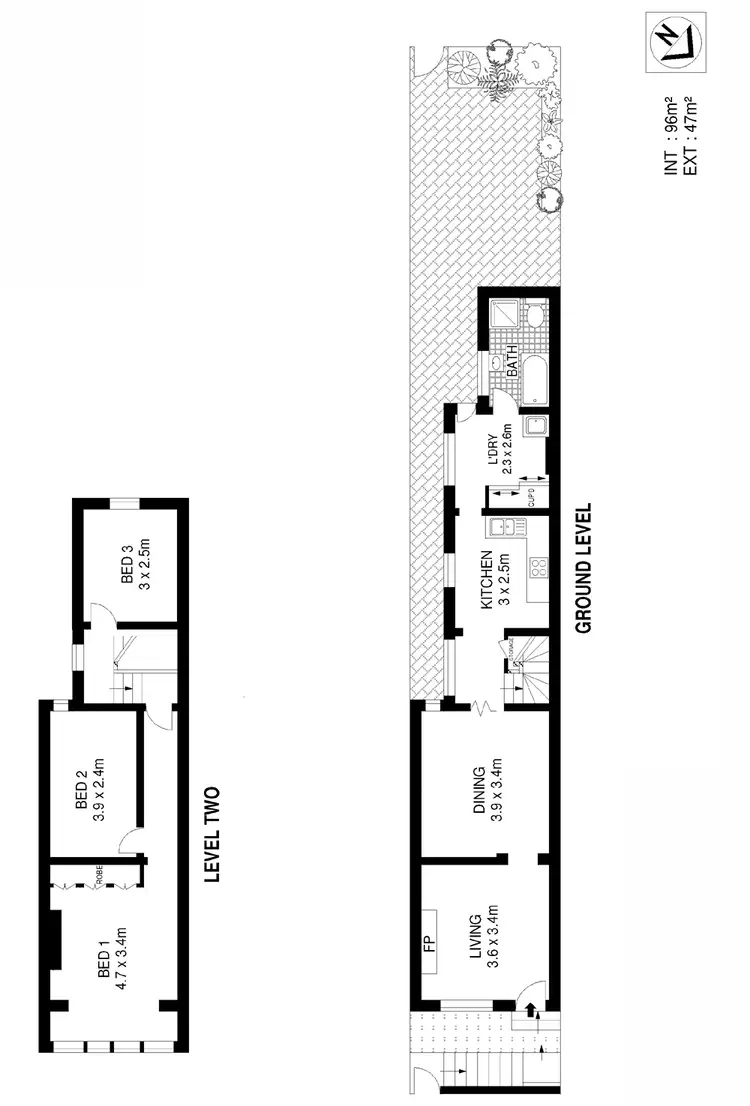 Floorplan of Homely house listing, 48 Bellevue Street, Glebe NSW 2037