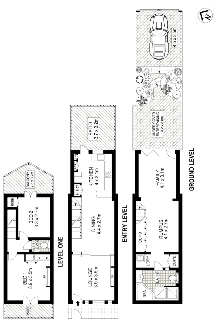 Floorplan of Homely house listing, 25 Talfourd Street, Glebe NSW 2037