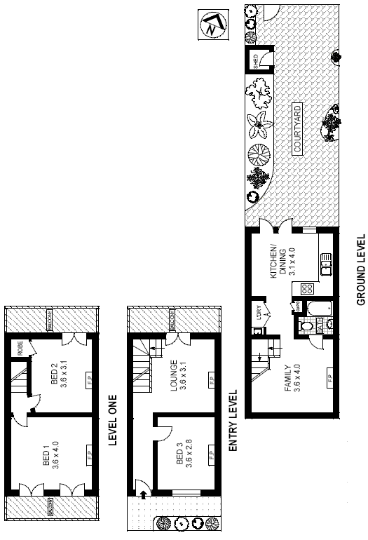 Floorplan of Homely house listing, 37 Forsyth Street, Glebe NSW 2037