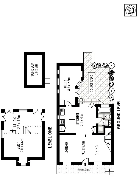 Floorplan of Homely house listing, 96 Darghan Street, Glebe NSW 2037