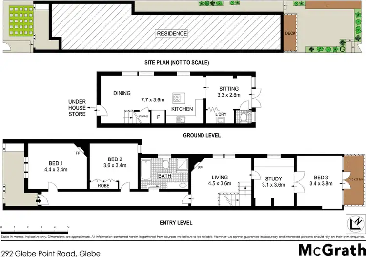 Floorplan of Homely house listing, 292 Glebe Point Road, Glebe NSW 2037