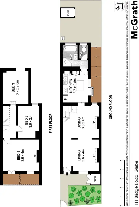 Floorplan of Homely house listing, 111 Bridge Road, Glebe NSW 2037