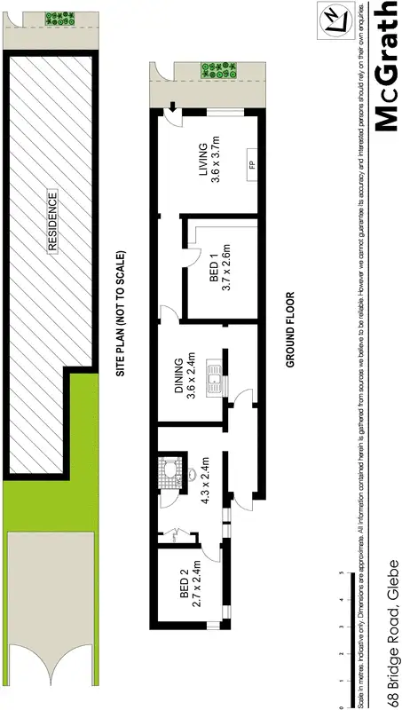 Floorplan of Homely house listing, 68 Bridge Road, Glebe NSW 2037