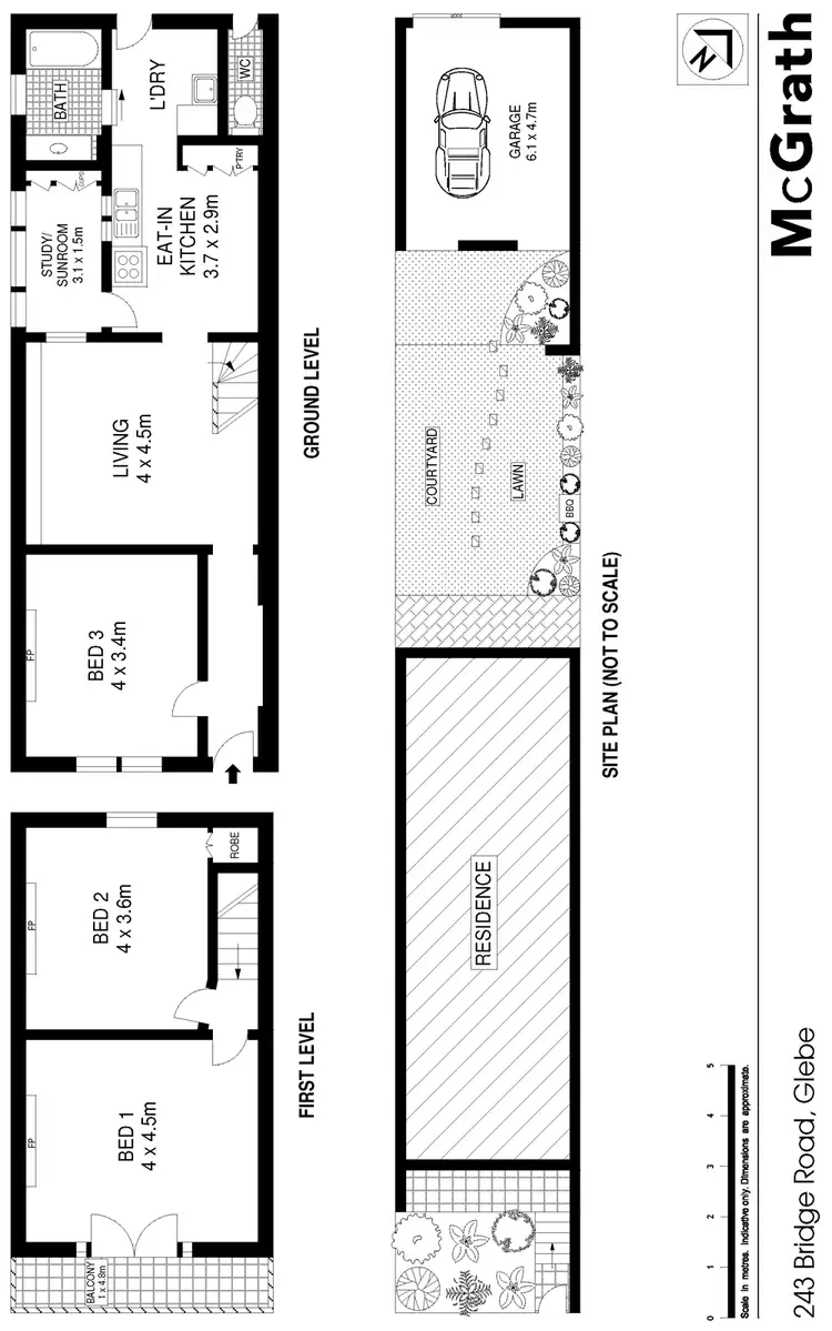 Floorplan of Homely house listing, 243 Bridge Road, Glebe NSW 2037