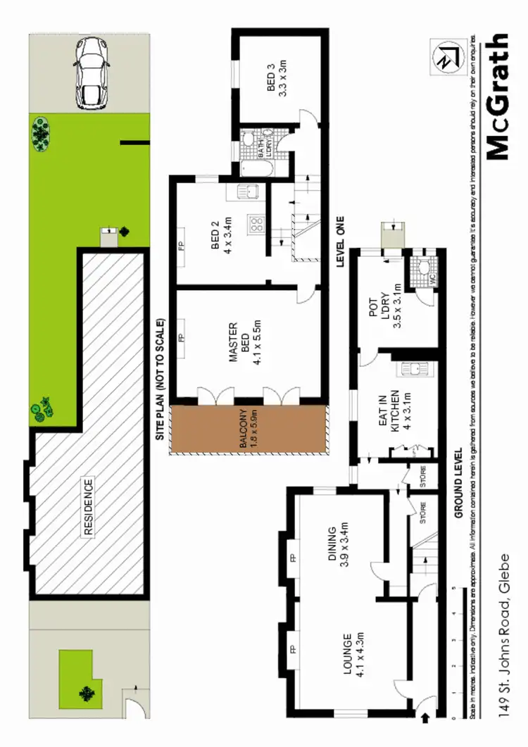Floorplan of Homely house listing, 149 St Johns Road, Glebe NSW 2037