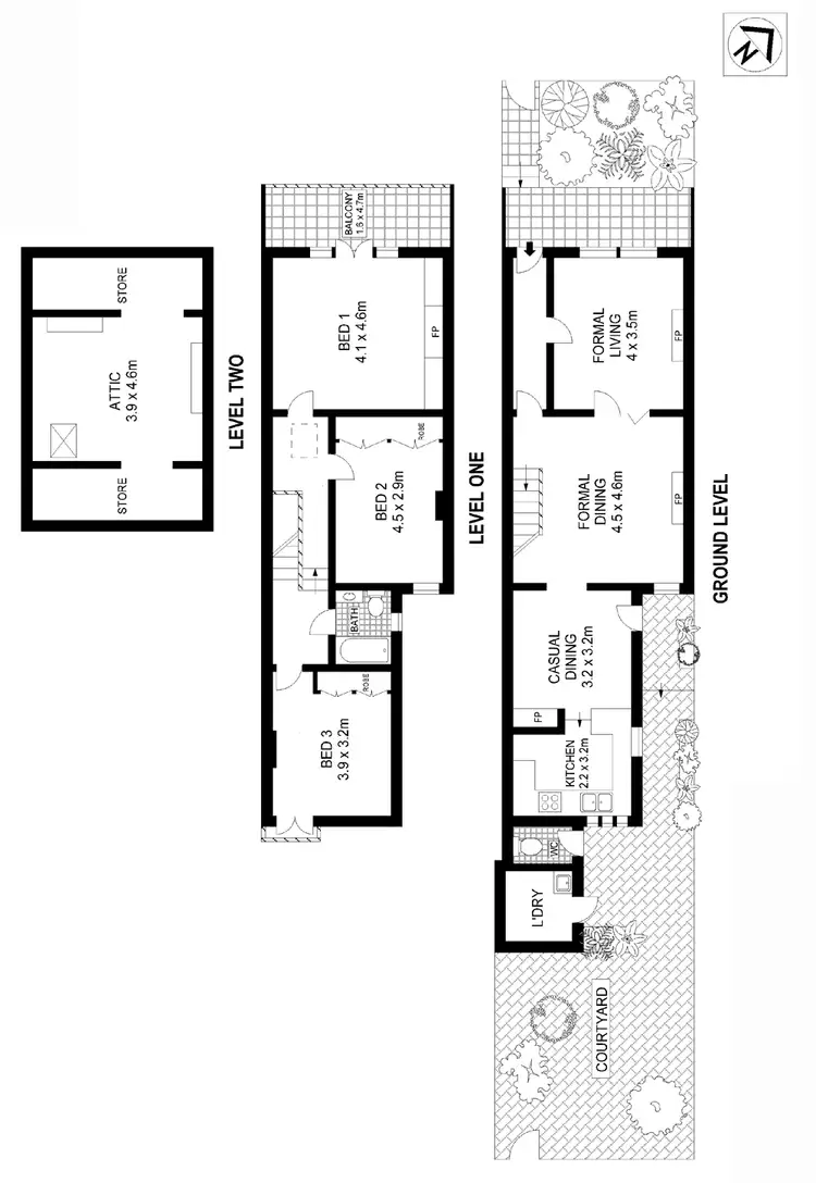 Floorplan of Homely house listing, 188 Bridge Road, Glebe NSW 2037