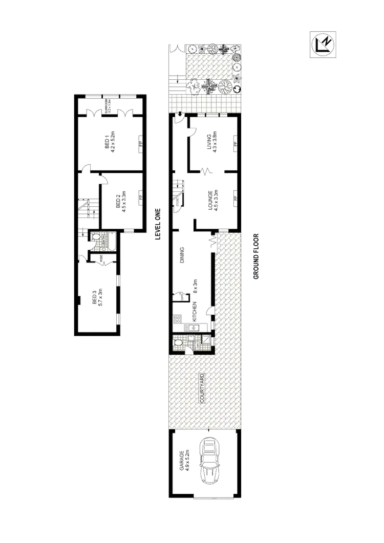 Floorplan of Homely house listing, 255 Bridge Road, Glebe NSW 2037