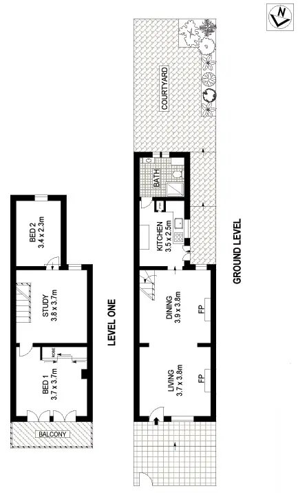 Floorplan of Homely house listing, 100 Bridge Road, Glebe NSW 2037