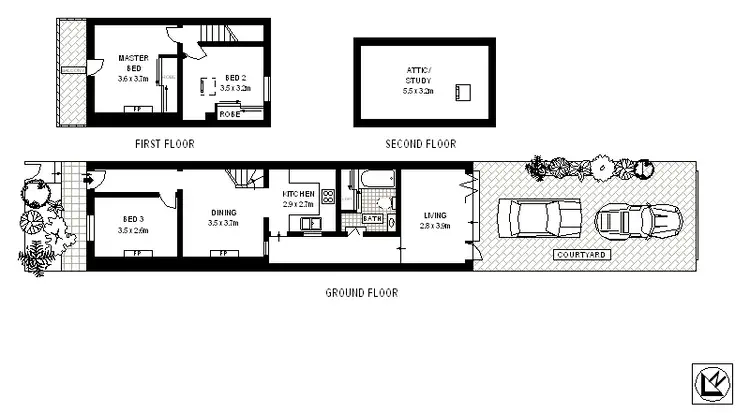 Floorplan of Homely house listing, 59 Bridge Road, Glebe NSW 2037