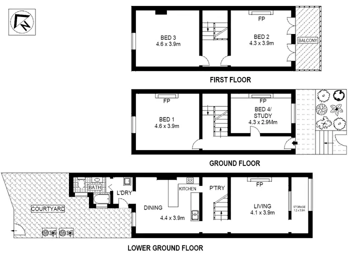 Floorplan of Homely house listing, 127 Bridge Road, Glebe NSW 2037