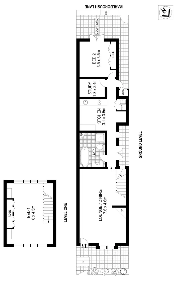 Floorplan of Homely house listing, 4 Keegan Avenue, Glebe NSW 2037