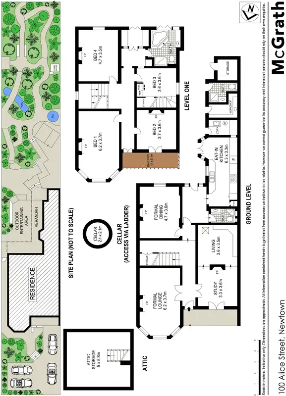 Floorplan of Homely house listing, 100 Alice Street, Newtown NSW 2042