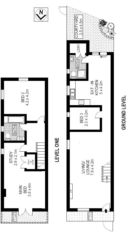 Floorplan of Homely house listing, 2 Rose Street, Chippendale NSW 2008
