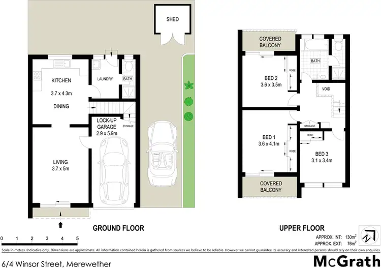 Floorplan of Homely townhouse listing, 6/4 Winsor Street, Merewether NSW 2291