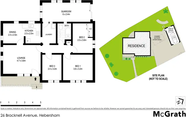 Floorplan of Homely house listing, 26 Bracknell Avenue, Hebersham NSW 2770