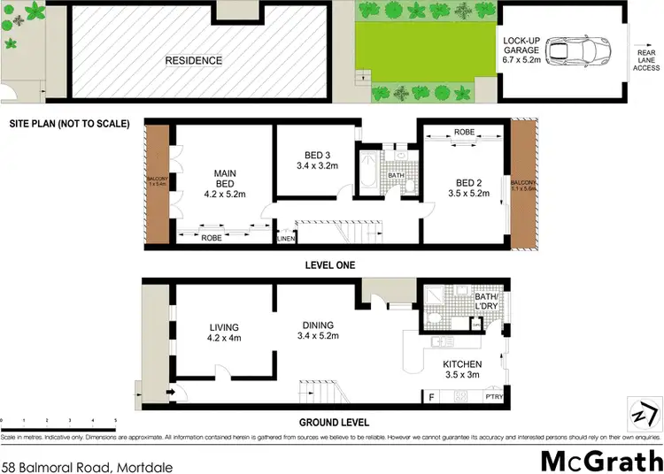 Floorplan of Homely house listing, 58 Balmoral Road, Mortdale NSW 2223