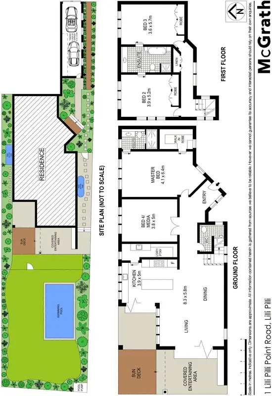 Floorplan of Homely house listing, 1 Lilli Pilli Point Road, Lilli Pilli NSW 2229