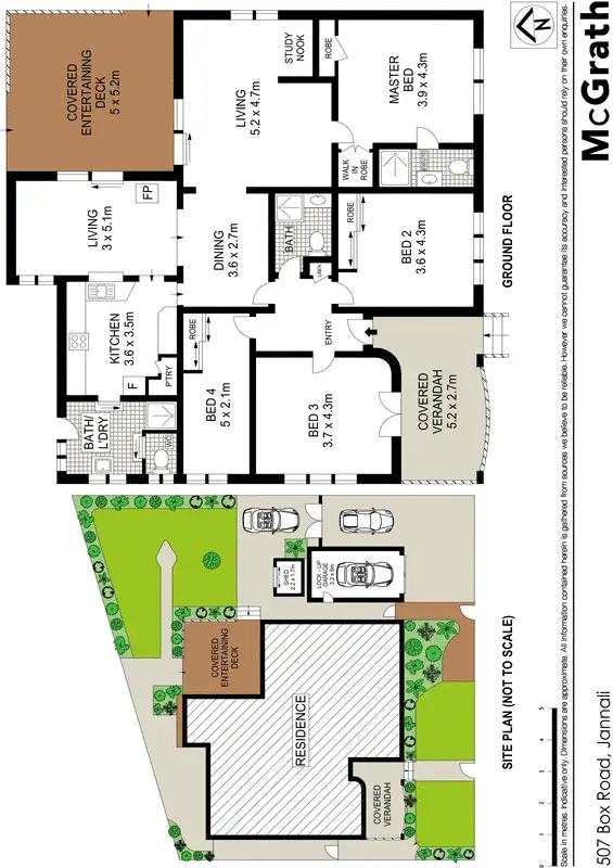 Floorplan of Homely house listing, 507 Box Road, Jannali NSW 2226