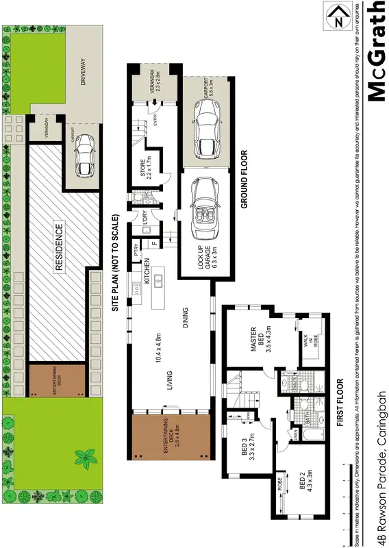 Floorplan of Homely house listing, 4B Rawson Parade, Caringbah NSW 2229