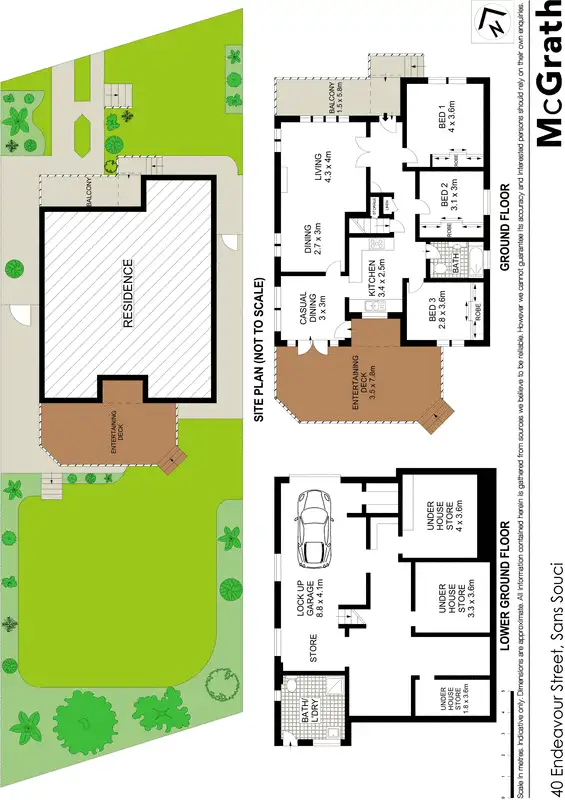 Floorplan of Homely house listing, 40 Endeavour Street, Sans Souci NSW 2219