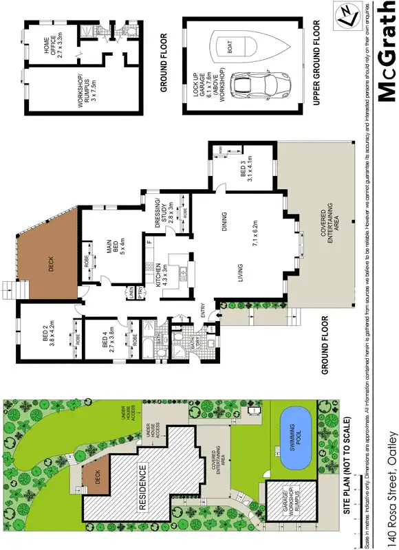 Floorplan of Homely house listing, 140 Rosa Street, Oatley NSW 2223