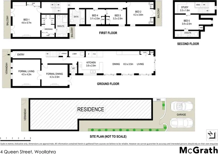 Floorplan of Homely house listing, 4 Queen Street, Woollahra NSW 2025