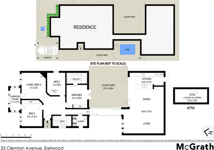 Floorplan of Homely house listing, 23 Clemton Avenue, Earlwood NSW 2206