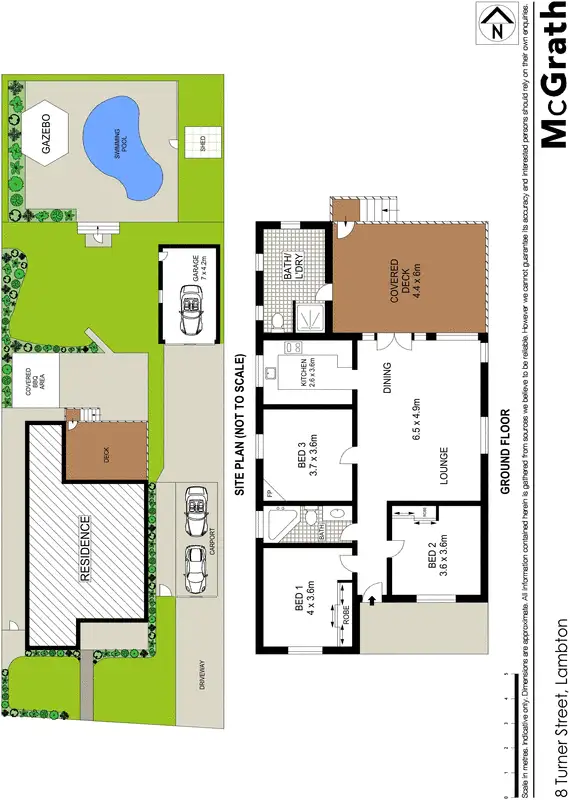 Floorplan of Homely house listing, 8 Turner Street, Lambton NSW 2299