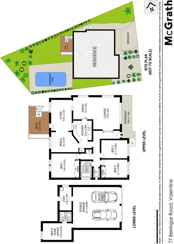 Floorplan of Homely house listing, 77 Berringar Road, Valentine NSW 2280