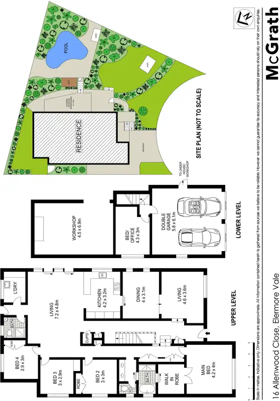 Floorplan of Homely house listing, 16 Allenwood Close, Elermore Vale NSW 2287