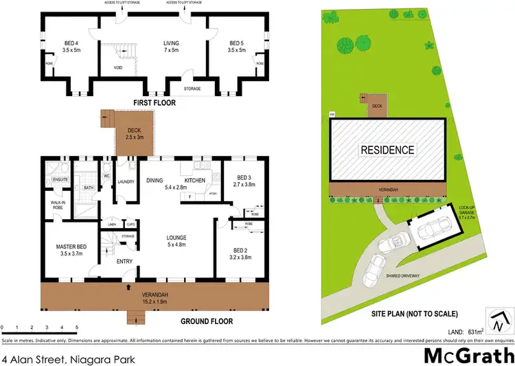 Floorplan of Homely house listing, 4 Alan Street, Niagara Park NSW 2250