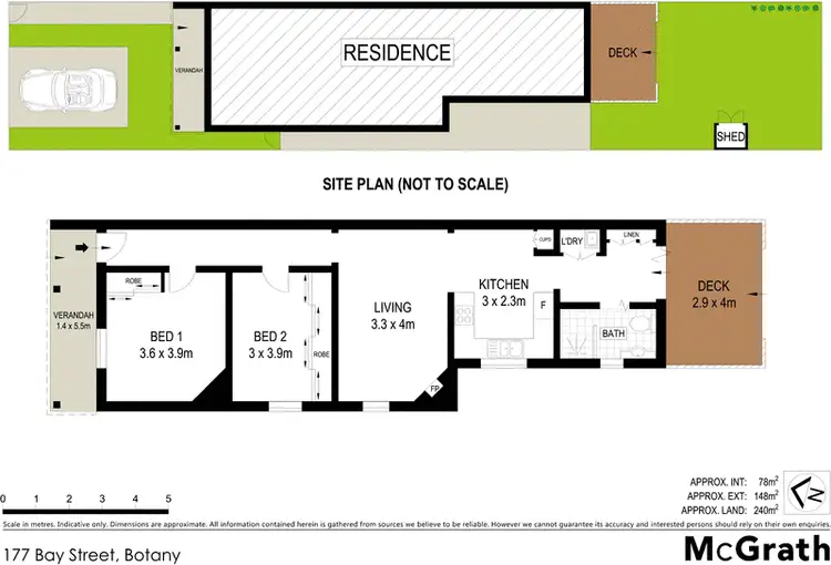 Floorplan of Homely house listing, 177 Bay Street, Botany NSW 2019