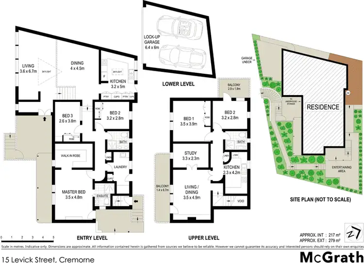 Floorplan of Homely house listing, 15 Levick Street, Cremorne NSW 2090