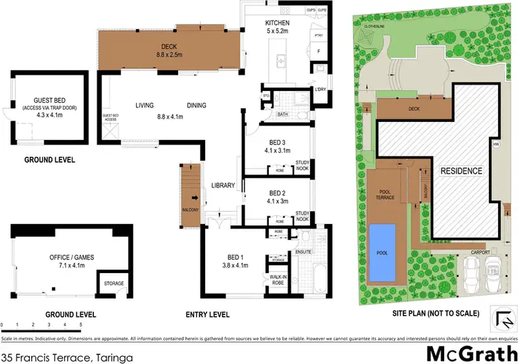 Floorplan of Homely house listing, 35 Francis Terrace, Taringa QLD 4068