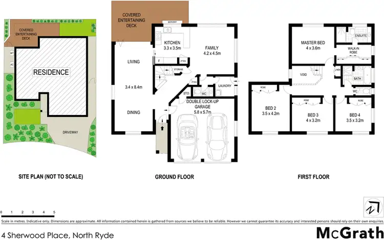 Floorplan of Homely house listing, 4 Sherwood Place, North Ryde NSW 2113