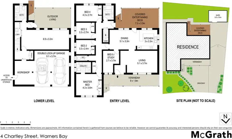 Floorplan of Homely house listing, 4 Chartley Street, Warners Bay NSW 2282