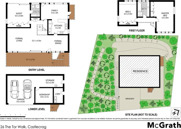 Floorplan of Homely house listing, 26 The Tor Walk, Castlecrag NSW 2068