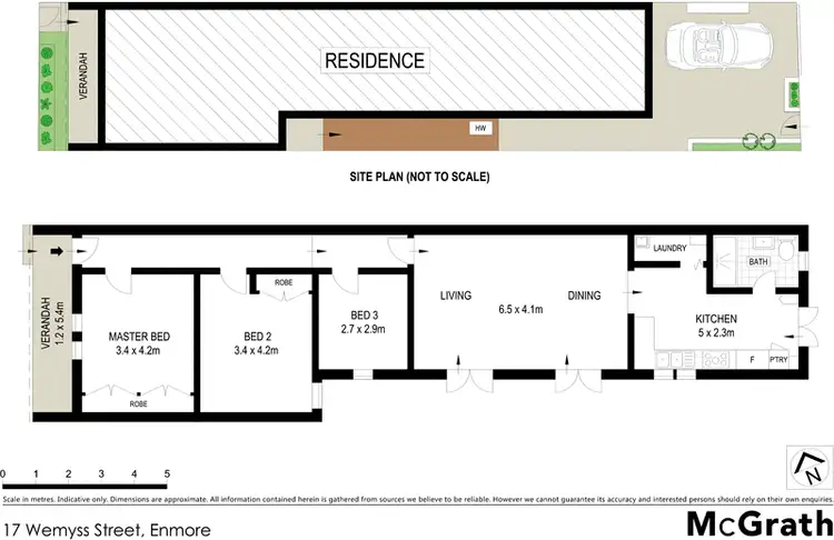 Floorplan of Homely house listing, 17 Wemyss Street, Enmore NSW 2042