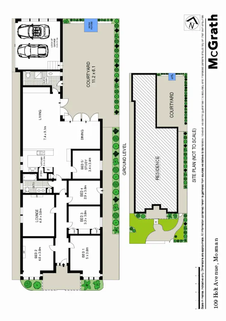 Floorplan of Homely house listing, 109 Holt Avenue, Mosman NSW 2088