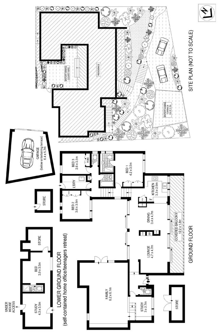 Floorplan of Homely house listing, 14 Windward Avenue, Mosman NSW 2088