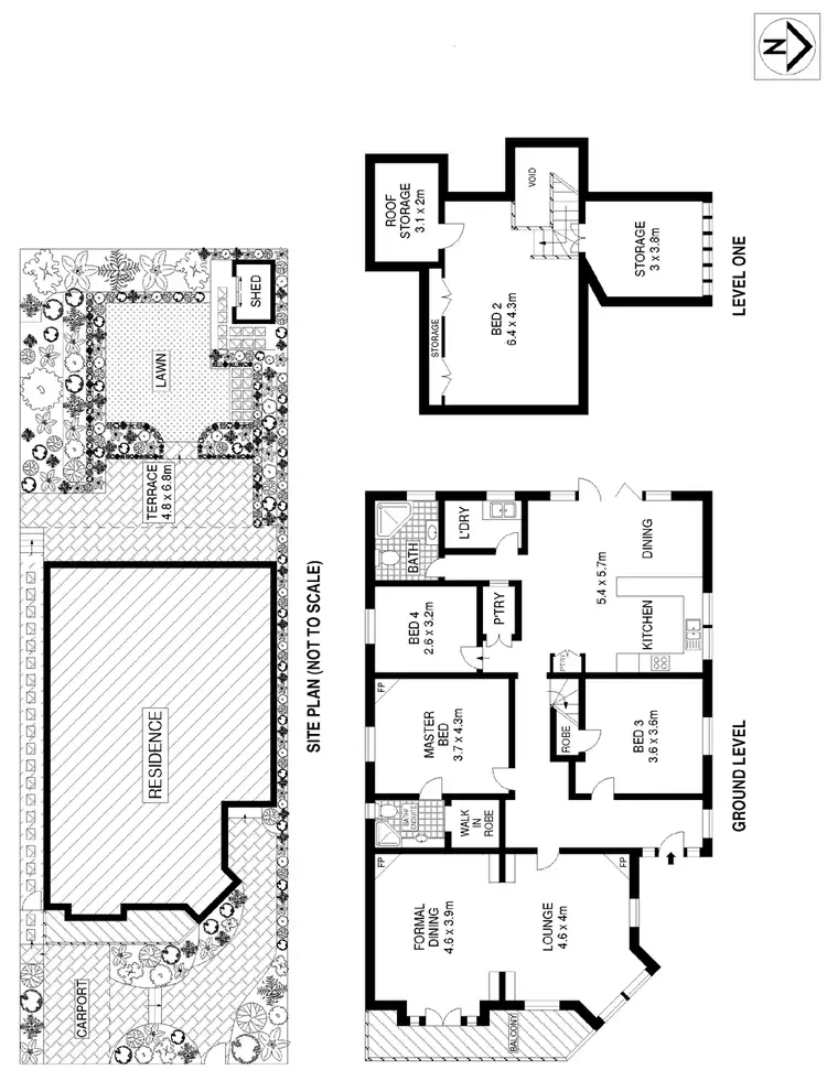 Floorplan of Homely house listing, 8 Vista Street, Mosman NSW 2088