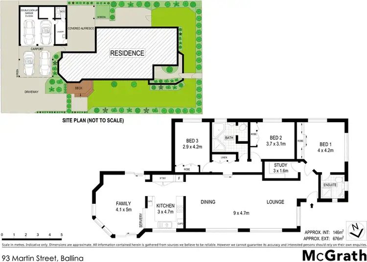 Floorplan of Homely house listing, 93 Martin Street, Ballina NSW 2478