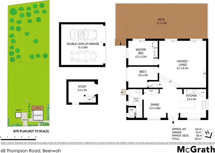 Floorplan of Homely house listing, 68 Thompson Road, Beerwah QLD 4519