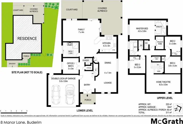Floorplan of Homely house listing, 8 Manor Lane, Buderim QLD 4556