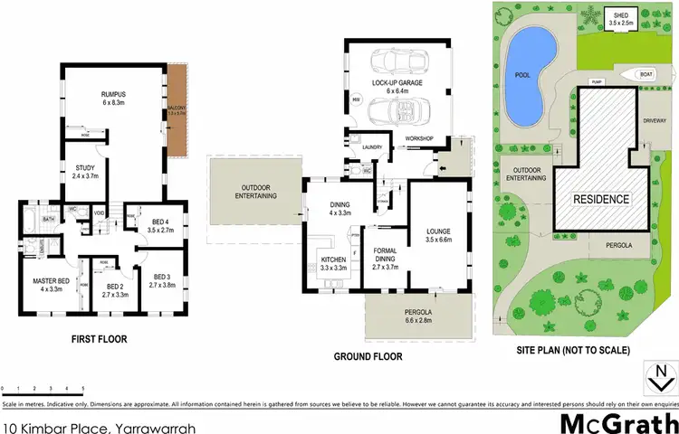 Floorplan of Homely house listing, 10 Kimbar Place, Yarrawarrah NSW 2233