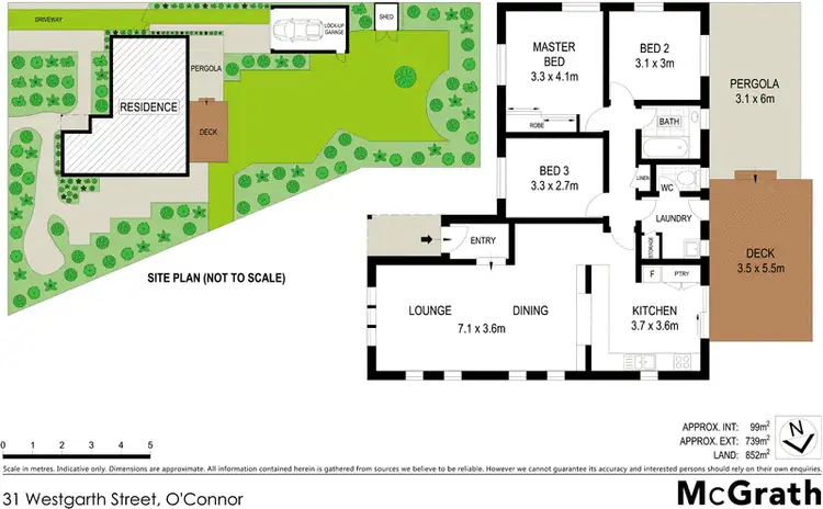 Floorplan of Homely house listing, 31 Westgarth Street, O'connor ACT 2602