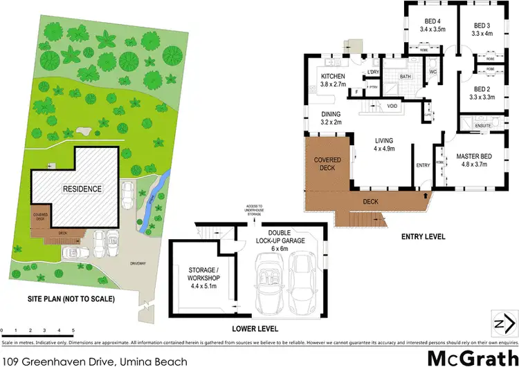 Floorplan of Homely house listing, 109 Greenhaven Drive, Umina Beach NSW 2257