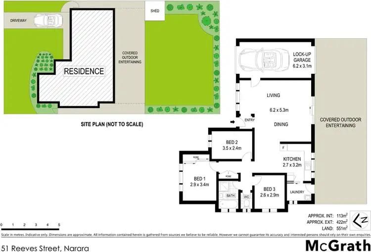 Floorplan of Homely house listing, 51 Reeves Street, Narara NSW 2250