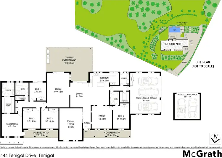 Floorplan of Homely rural property listing, 444 Terrigal Drive, Terrigal NSW 2260
